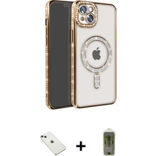 BUTİMAR'S iPhone 14 Zirve Doku Prime - Siyah Joko Magic 5d Hayalet Cam + Yeşil Diamond Kamera Lens