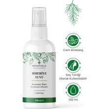 Monoville Biberiye Suyu 100 ml Cam Şişe Sprey Başlıklı (Rosemary Water)