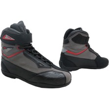 Vexo Boxter Air Motosiklet Bot Gri - Kırmızı Su Geçirmez Yapı ile Yüksek Performans ve Koruma