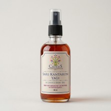 Crocus Naturals Saf Sarı Kantaron Yağı - Hücre Yenileyici & Onarıcı Vücut Bakım Yağı (100 ml Pompalı)