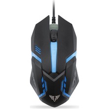 Everest SM-G62 Kablolu Oyuncu Mouse 1200 DPI Siyah Renk İleri Geri Tuşları ile Oyun İçin