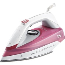 Beko BKK 2422 Buharlı Ütü 2800 W Pembe Seramik Tabanlı Otomatik Kapanma Özelliği ile