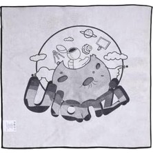 C068 Siyah & Beyaz Koruyucu Kumaş 45CM