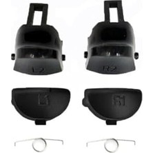 Playstation 4 Tetik Seti Jdm Jds 040 050 055 Ps4 Yedek Parça L1 L2 R1 R2 Trigger Buttons Set