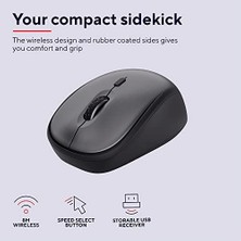 24549 Yvı+ Sessiz Kablosuz Mouse - Siyah