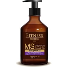 Sam Fitness Professional Sam Fitness Mor Şampuan 500 Ml Tüm Saç Tipleri İçin Parlaklık Verici Parabensiz Özellik