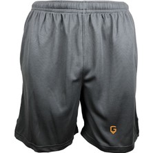 Top Glory Nefes Alabilen Gri Fitness Şort Erkek Spor Şortu 1 Adet M Beden
