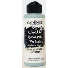 Cadence 2620 Buz Yeşili Kara Tahta Boyası Su Bazlı Yıkanabilir Dayanıklı Akrilik Boya