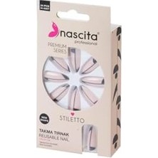 24'lü Stiletto Renkli Takma Tırnak - 187