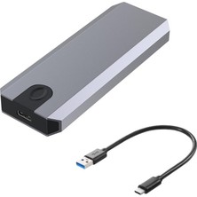 Taplin USB 3.1 Type-C To Pcıe Express Nvme SSD M.2 M-Key M&b-Key Hard Disk Kutusu - TD-201