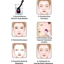 Mujgan Dermaroller Titanyum 540 Iğneli 0.5 mm