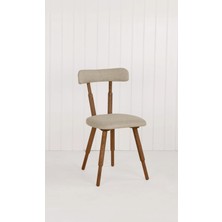 Unboxdeco Nesrin Sd Masif Ceviz Ahşap Tasarım Sandalye