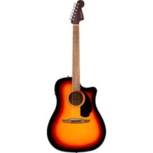 Fender California Standard Redondo Ce 3 Ton Sunburst Elektro Akustik Gitar
