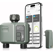 Hitit Bluetooth + Wifi Özellikli Uzaktan Kumandalı Çift Çıkışlı Su Zamanlayıcı
