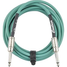 Fender Contour Serisi 3m Sherwood Green Enstrüman Kablosu