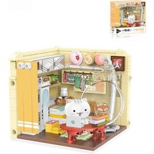 Urfakent P885003 Kedi Mutfak 252 Parça Block Oyuncak