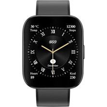 S9 Gs 1,95" Amoled Ekran Dahili Gps ve Nfc Destekli Akıllı Saat