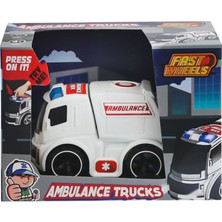 Urfakent ER-247 Fast Wheels Ambulans Kamyonu -Erdem Oyuncak