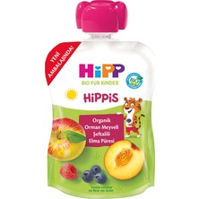 Urfakent Organik Orman Meyveli Şeftalili Elma Püresi 100 gr