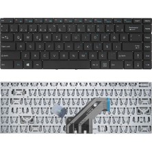 Notespare Casper Uyumlu Nirvana C350.5005-4U00X, C350.5005-4U00X-F, C350.5005-4W00E Klavye Tr Delete Tuşlu Siyah