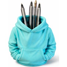 Yapı3D Kapüşonlu Sweatshirt Tasarım Kalemlik – Dekoratif Masaüstü Organizer