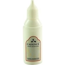 Cadence Kontür Rölyef Pasta 50 ml Su Bazlı Akrilik Özellikli Beyaz Renkli Model