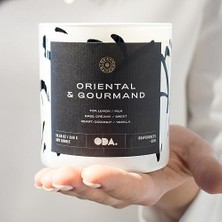 Oriental & Gourmand - Oryantal & Gurme Dekoratif Desenli Soya Mumu I 300 gr (Renkli)