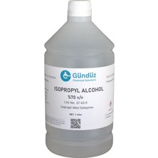 Gündüz Kimya İzopropil alkol %70 |  IPA %70 1 litre - YÜKSEK SAFLIK