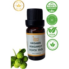 Aliye's Planet %100 Organik Bergamot Uçucu Yağı | Yüz Saç Vücut | Aromaterapi | Stres Rahatlatıcı