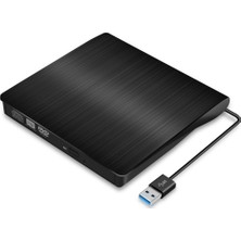 Taplin Harici DVD Rw USB 3.0 Ultra Ince CD DVD Yazıcı Okuyucu - TD-204