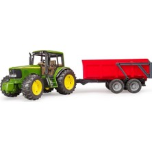 Urfakent John Deere 6920 Traktör ve Kırmızı Römorku