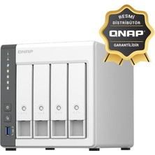 urfakent bilişim ve medya danışmanlık Qnap TS-433-4GB Ram 4 HDD Yuvalı Tower Nas (Resmi Distribütör Garantili)