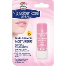 Golden Rose Lip Balm Pearl Shimmer SPF15 Işıltılı ve Nemlendirici Dudak Bakım Ürünü