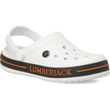 Lumberjack Devon Mn 6fx Beyaz Erkek Sabo Terlik