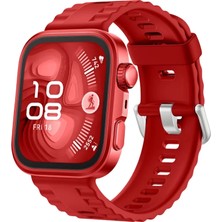 Verto Newface Huawei Fit 4 Nova Silikon Kordon - Kırmızı