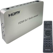 Novacom Nvc-Hdsw6-Q HDMI 1×6 Multi-Viewer Full Hd 1080P / 60Hz