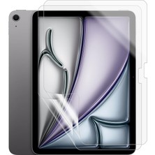 Coolacs Apple iPad Air 11 Inç 2026 M4 Uyumlu Tam Koruma Nano Esnek Tablet Kırılmaz Ekran Koruyucu 2 Adet
