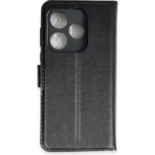 Verto Newface Tecno Spark 10C Trend S Plus Kapaklı Kılıf - Siyah