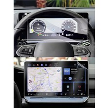 Mrtglass Volkswagen T-Roc Style Multimedya Ekran Koruyucu 9h Nano 12.9 Inç