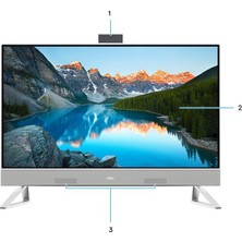 urfakent bilişim ve medya danışmanlık Dell EC242501020UBU I5-1334U 16GB 512SSD Ubuntu 23.8 Aıo