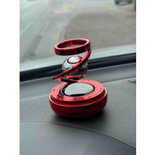 Solar Oto Güneş Işığıyla Çalışan Araba Kokusu Parfümü 360 Derece Dönen Sistem Tek Parça Koku