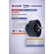 Öz Beyaz Eşya  Grundig KB-4134 Tı - KB-4134 Tdx    Blender Bıçak Takımı