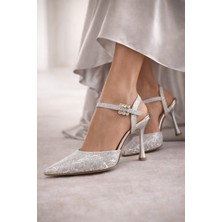 Firibu Premium Sivri Burun Stiletto Topuklu Kadın Ayakkabı Şık Abiye Davet Gece Modeli ✨