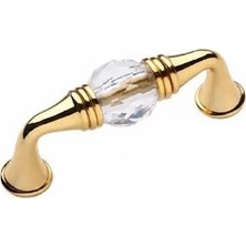 Dizaynaks Kristal Cam Kulp 64 Mm. Altın