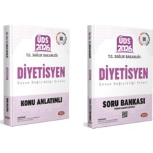 Data Yayınları Data 2026 GYS ÜDS Sağlık Bakanlığı Diyetisyen Konu Anlatımlı Soru