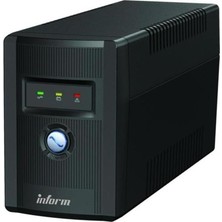 Urfakent Inform Guardıan 600VA 1f/1f (1X7AH) 7/20DK Lıne Interaktıf Ups