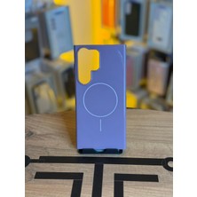 Avcı Teknoloji Market Samsung S22 Ultra / S23 Ultra Uyumlu Içi Kadife Magsafe Destekli Premium Silikon Kılıf