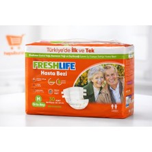 Freshlife Emici Bel Bantlı Yetişkin Hasta Bezi Unisex – Yüksek Emici, Koku Önleyici, Nefes Alan Yapı, Sızdırmaz, Unisex  - 30 Adet
