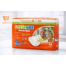 Freshlife Emici Bel Bantlı Yetişkin Hasta Bezi Unisex – Yüksek Emici, Koku Önleyici, Nefes Alan Yapı, Sızdırmaz, Unisex  - 30 Adet