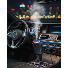 Aksiyon Global Araç Içi Nemlendirici Aromaterapi ve Hızlı Şarj Bir Arada - Lisinya